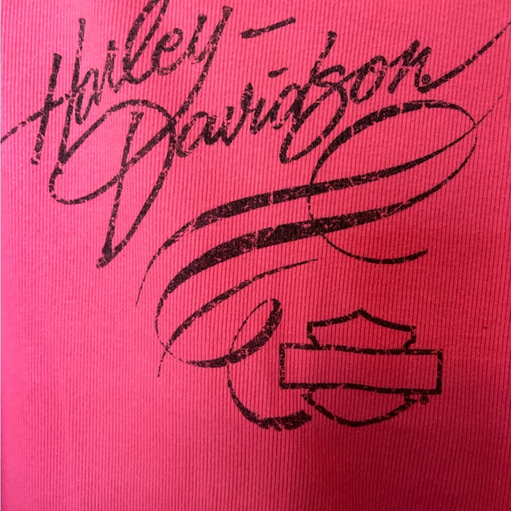 Women’s Pink Label Harley-Davidson Ribbed Tank Top